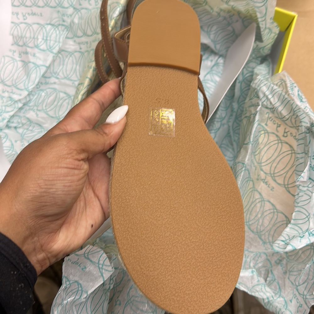 JACK ROGERS EVIE THONG TOE SANDAL 8.5 NIB - Picture 6 of 6